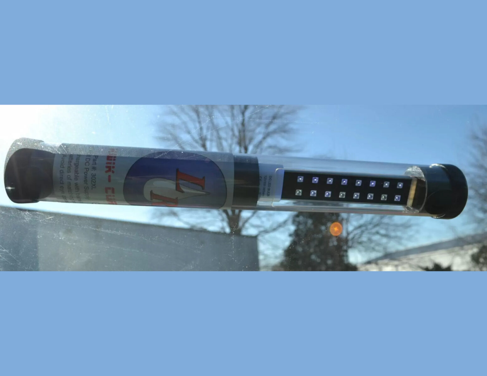 UV Cure Lamp UV Light Resin Lamp for Car Window Glass Windshield